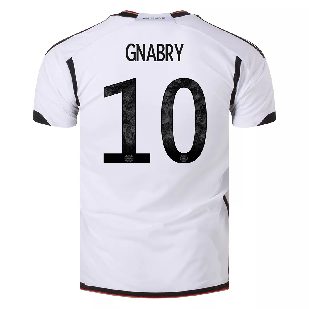 GNABRY #10 Germany Football Shirt Home 2022