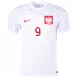 LEWANDOWSKI #9 Poland Football Shirt Home 2022 - bestfootballkits