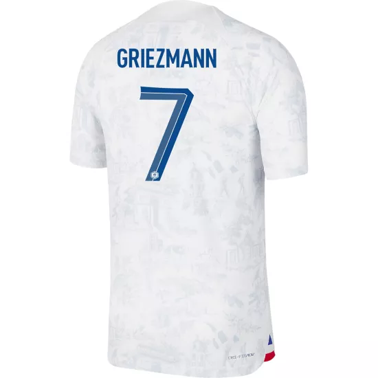 Authentic GRIEZMANN #7 France Football Shirt Away 2022 - bestfootballkits