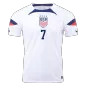 HEATH #7 USA Football Shirt Home 2022 - bestfootballkits