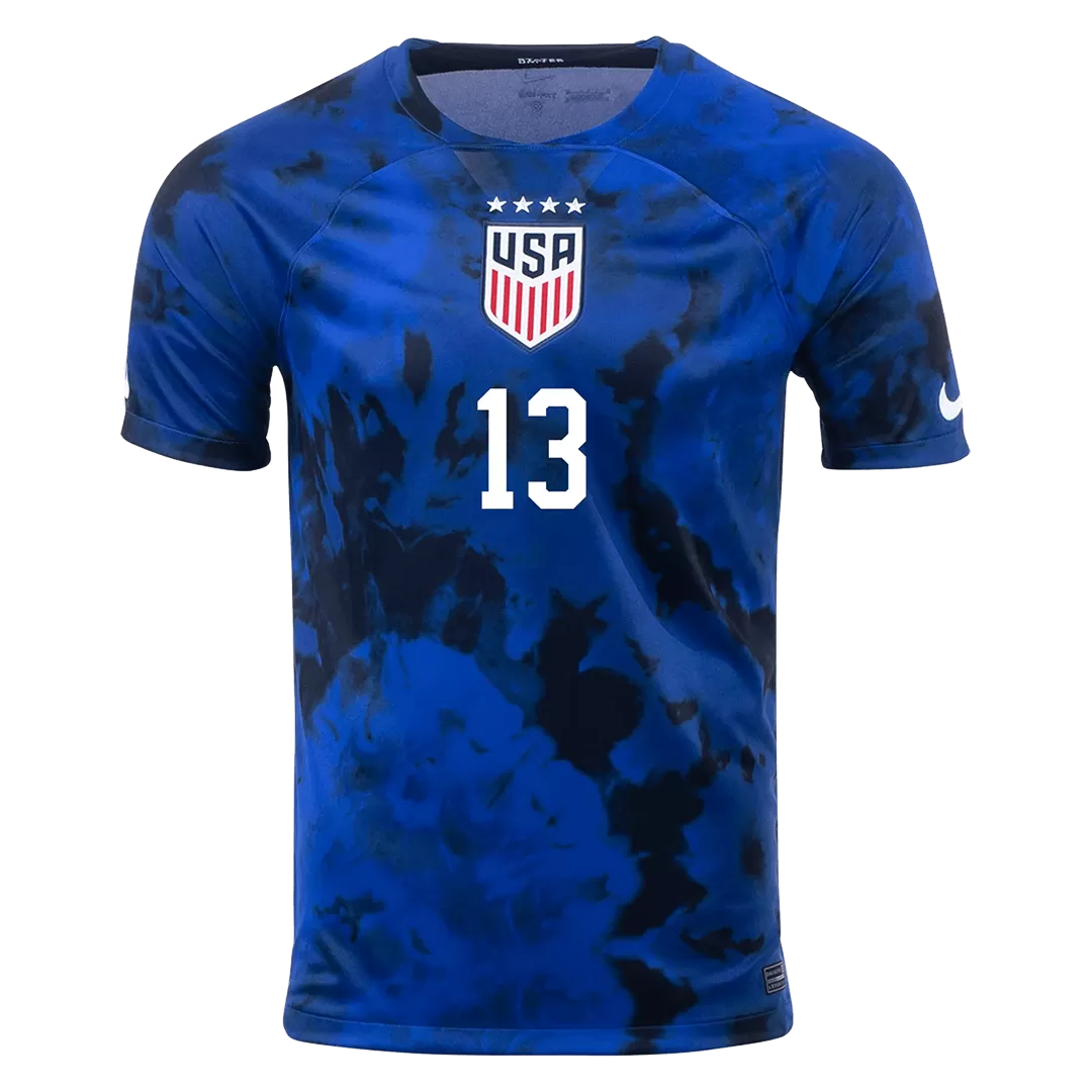 MORGAN #13 USA Football Shirt Away 2022 - bestfootballkits