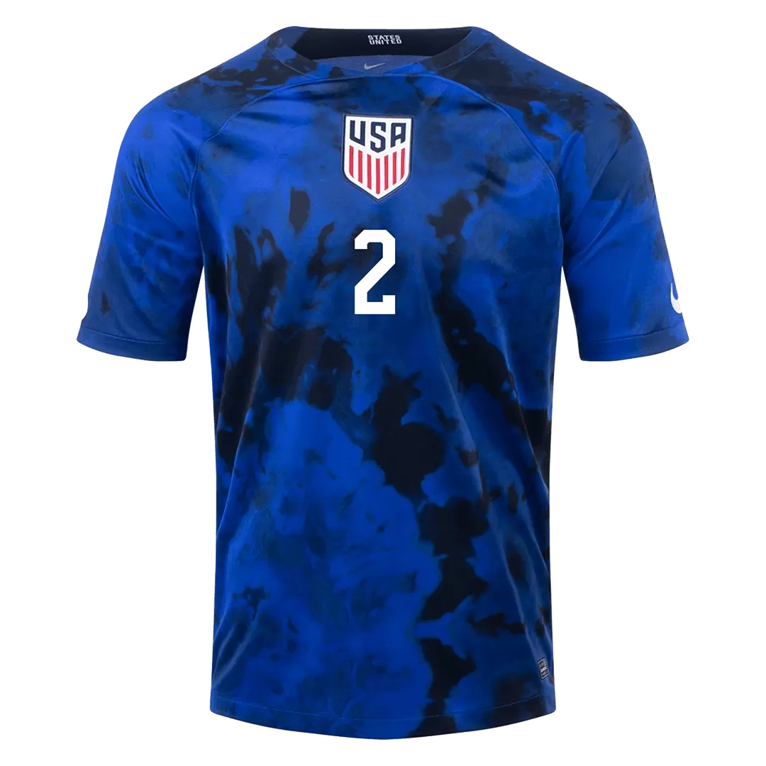 DEST #2 USA Football Shirt Away 2022 - bestfootballkits