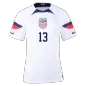 Women's MORGAN #13 USA Football Shirt Home 2022 - bestfootballkits