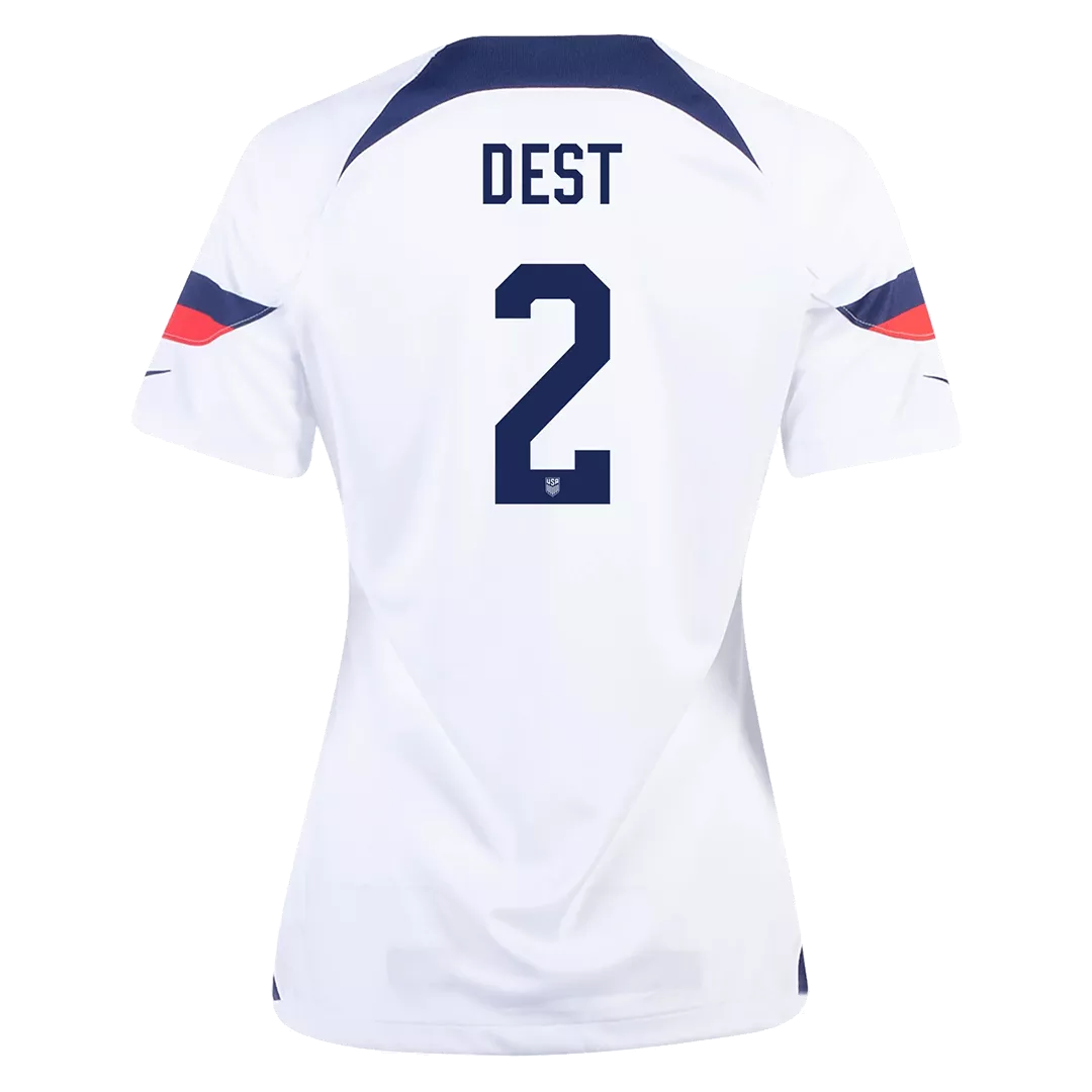 Women's DEST #2 USA Football Shirt Home 2022