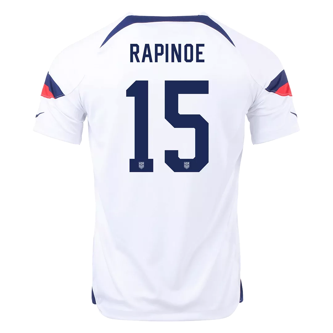 RAPINOE #15 USA Football Shirt Home 2022