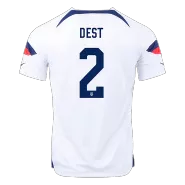 DEST #2 USA Football Shirt Home 2022 - bestfootballkits