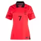 Women's H M SON #7 South Korea Football Shirt Home 2022 - bestfootballkits
