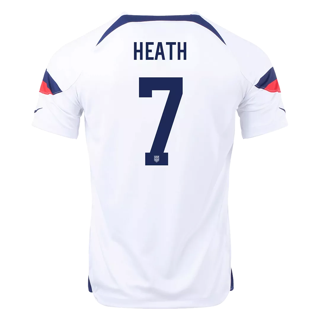 HEATH #7 USA Football Shirt Home 2022