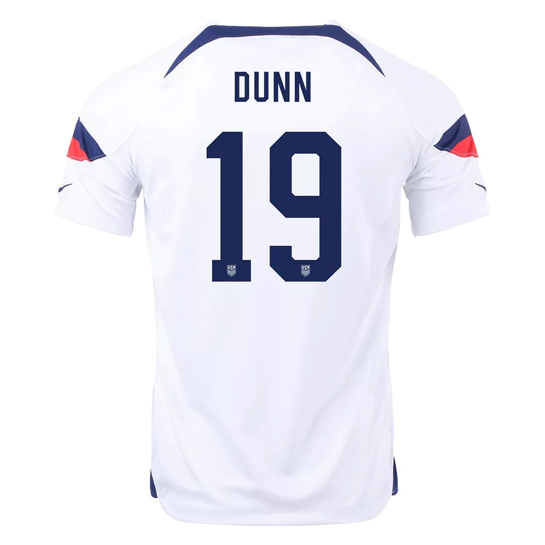 DUNN #19 USA Football Shirt Home 2022