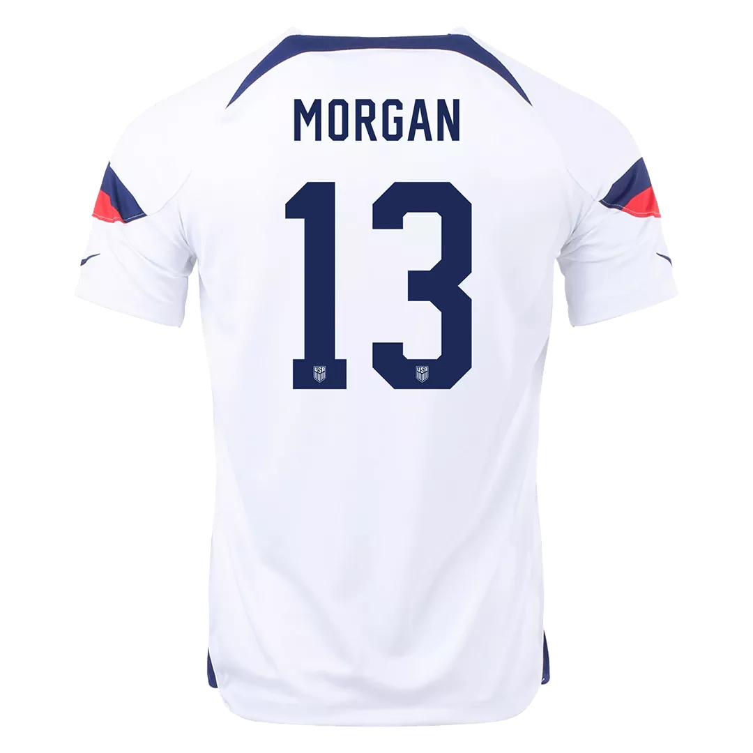 MORGAN #13 USA Football Shirt Home 2022