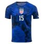 RAPINOE #15 USA Football Shirt Away 2022 - bestfootballkits