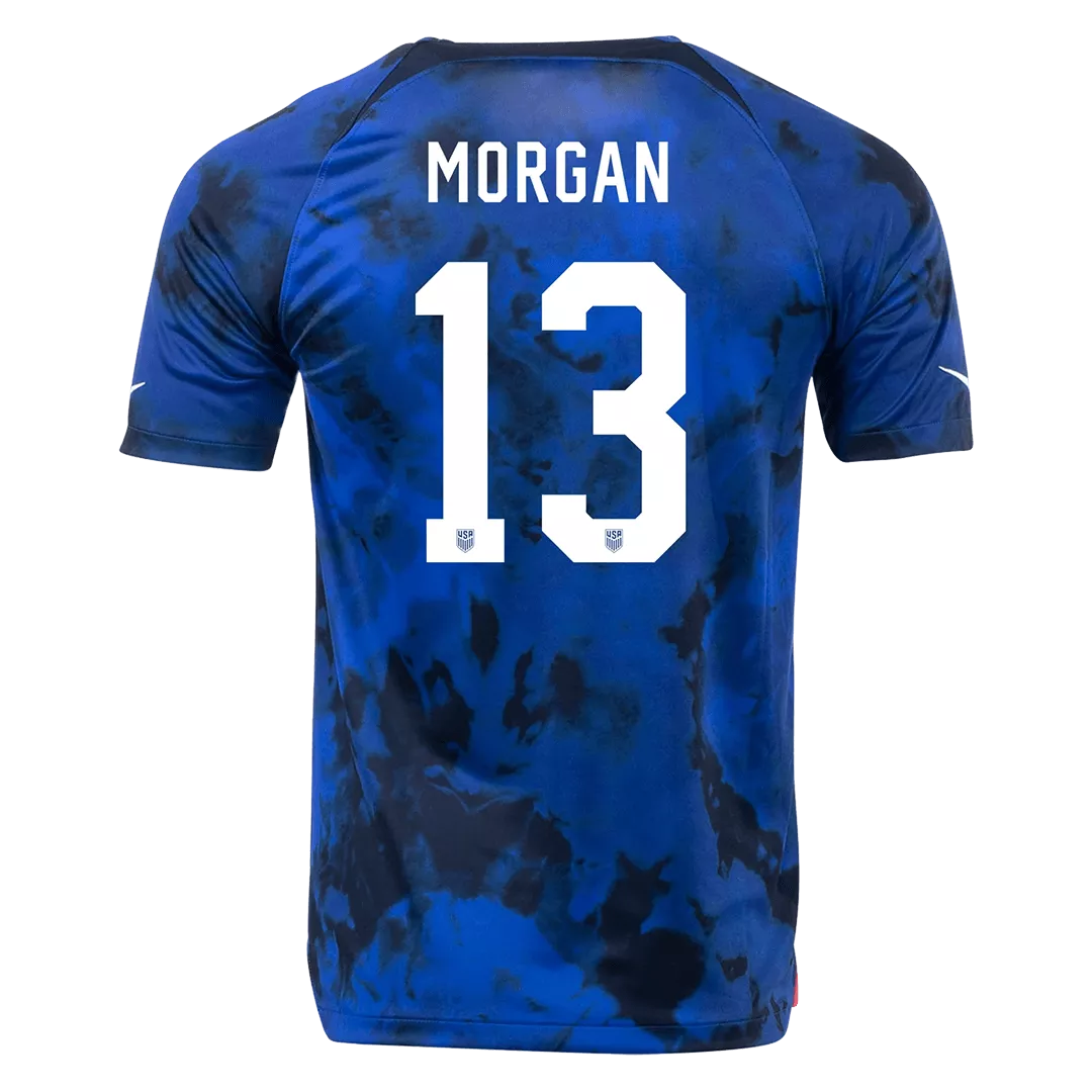 MORGAN #13 USA Football Shirt Away 2022