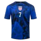 REYNA #7 USA Football Shirt Away 2022 - bestfootballkits