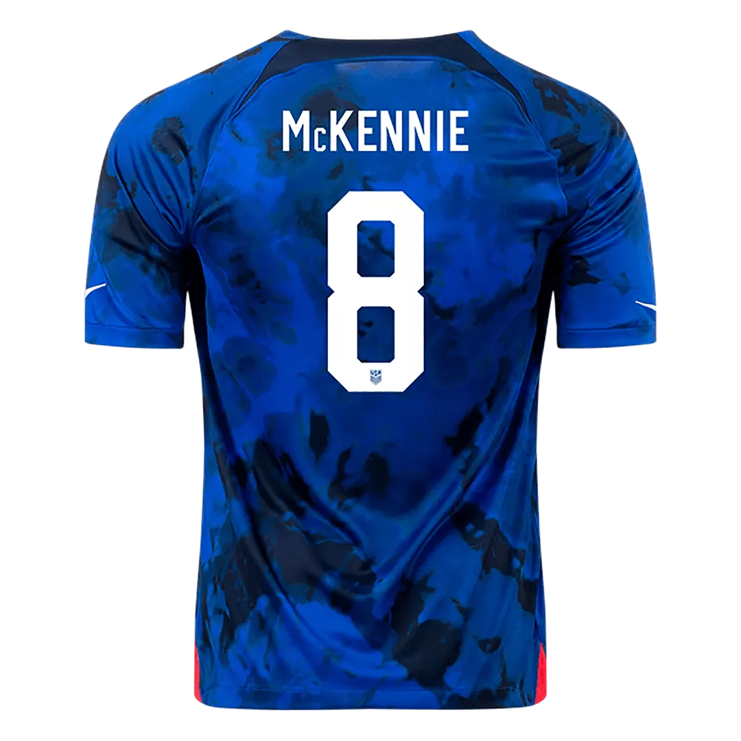 McKENNIE #8 USA Football Shirt Away 2022