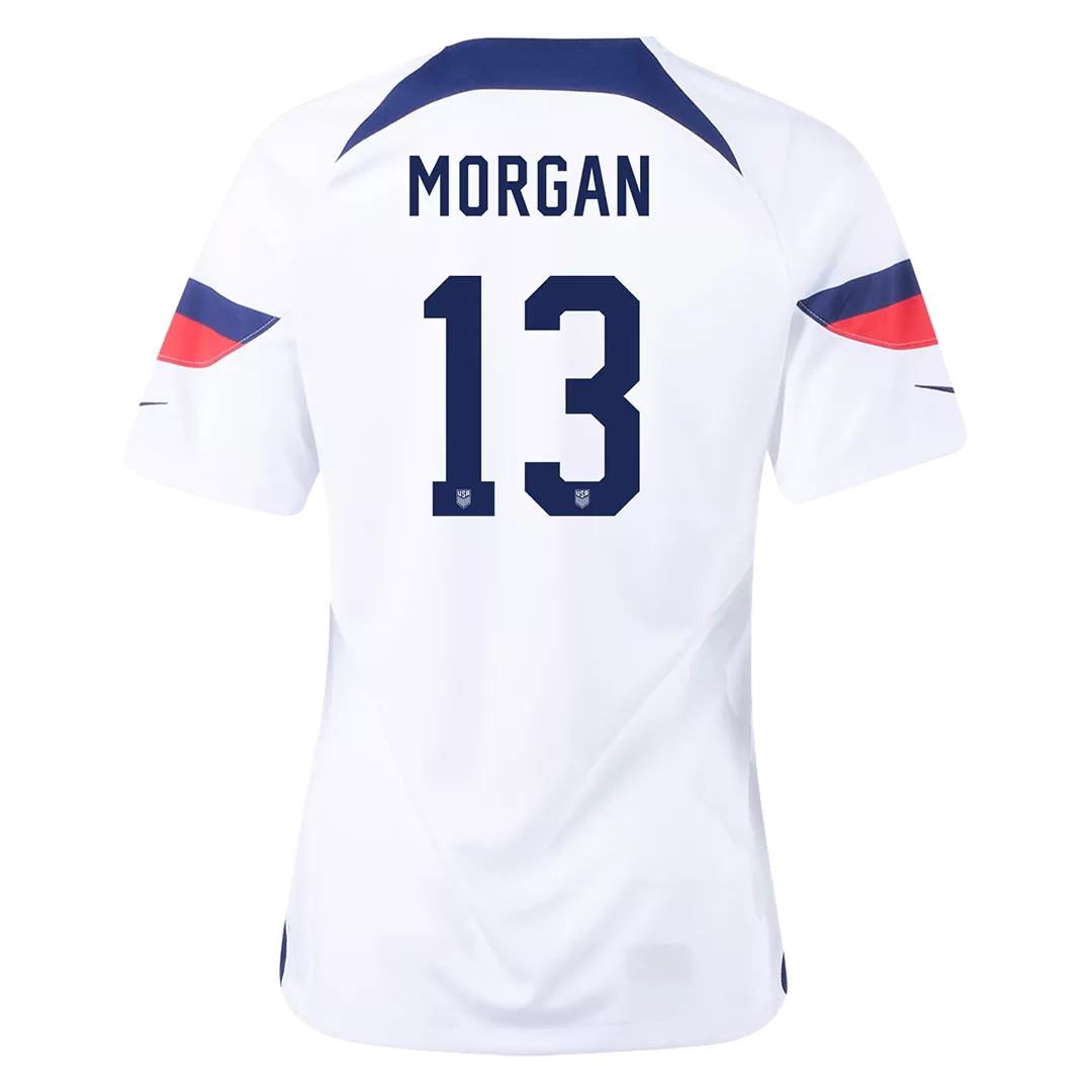 Women's MORGAN #13 USA Football Shirt Home 2022