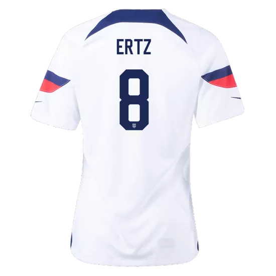 Women's ERTZ #8 USA Football Shirt Home 2022 - bestfootballkits
