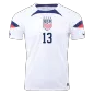 MORGAN #13 USA Football Shirt Home 2022 - bestfootballkits