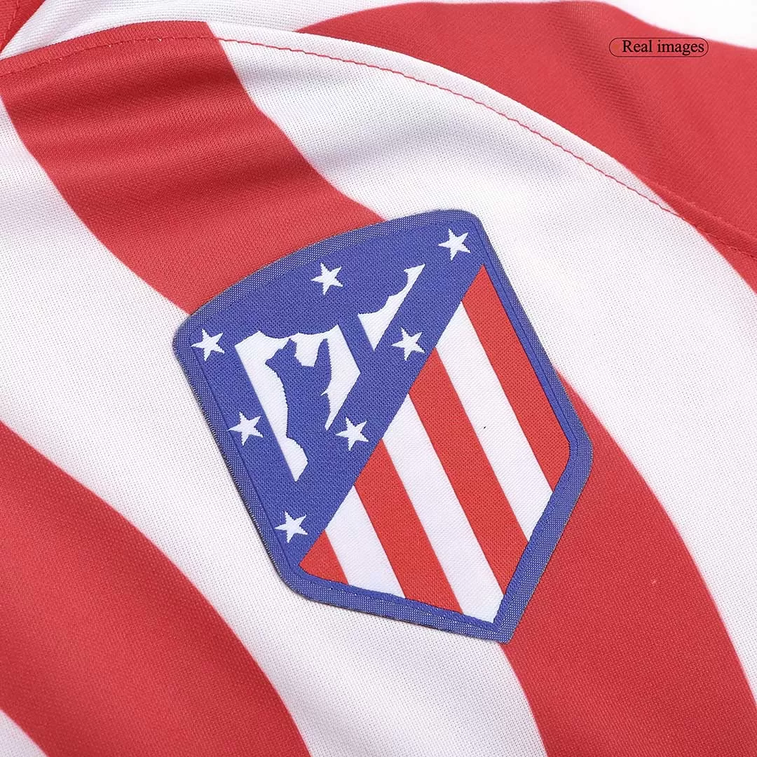Atletico Madrid Long Sleeve Football Shirt Home 2022/23 - bestfootballkits