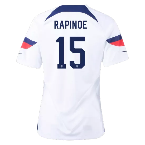 Women's RAPINOE #15 USA Football Shirt Home 2022 - bestfootballkits