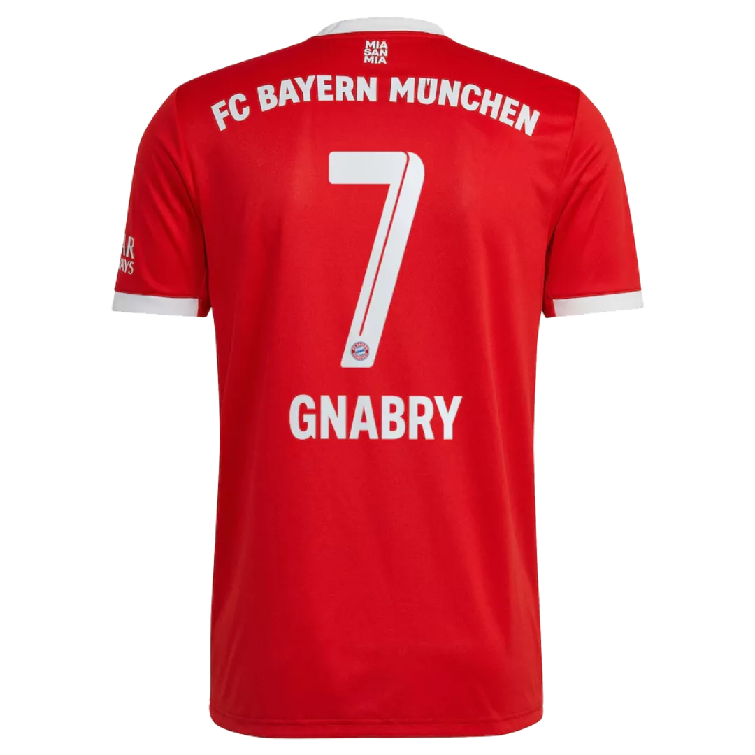 GNABRY #7 Bayern Munich Football Shirt Home 2022/23
