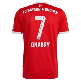GNABRY #7 Bayern Munich Football Shirt Home 2022/23 - bestfootballkits