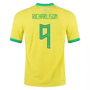 Authentic RICHARLISON #9 Brazil Football Shirt Home 2022 - bestfootballkits