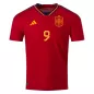 Authentic GAVI #9 Spain Football Shirt Home 2022 - bestfootballkits