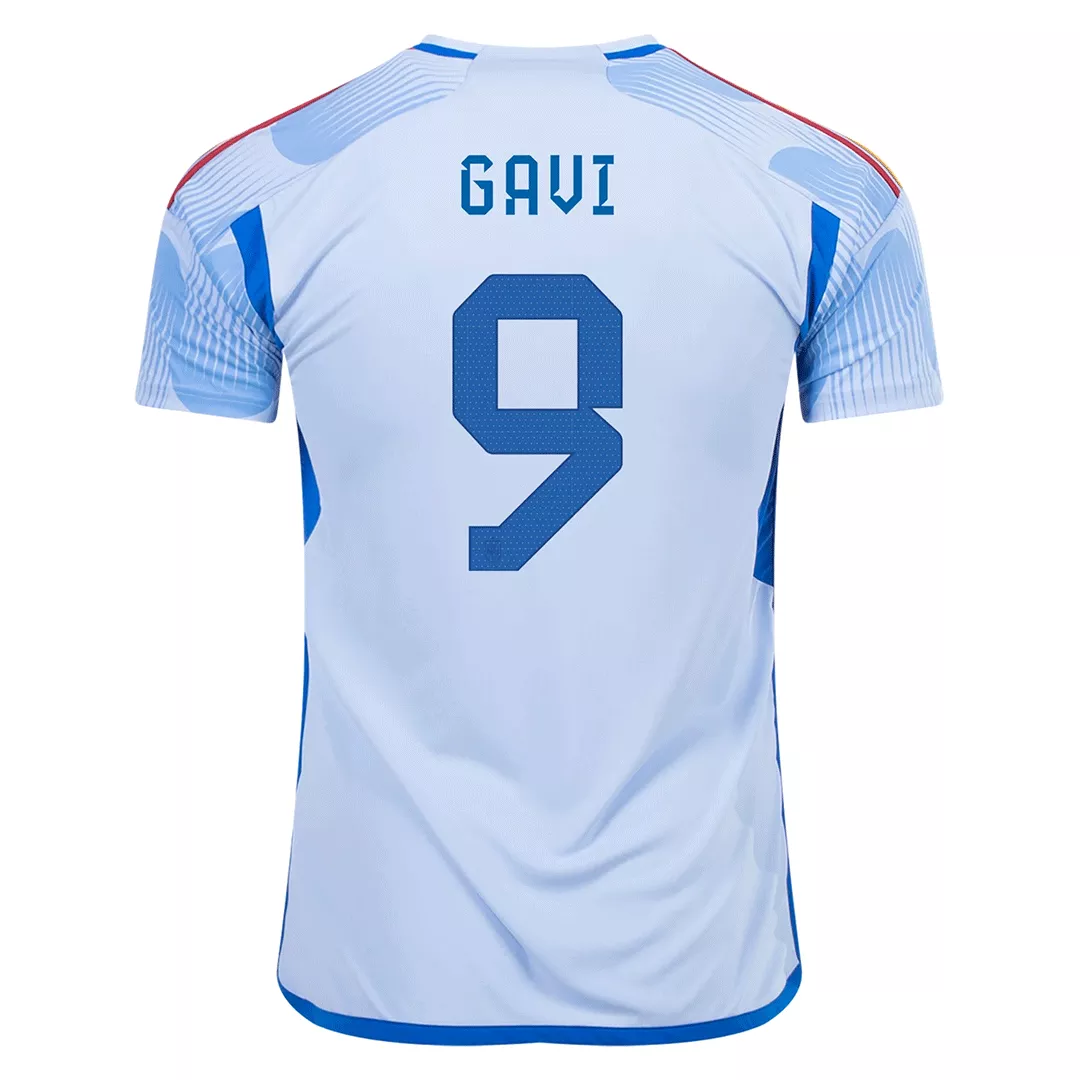 GAVI #9 Spain Football Shirt Away 2022