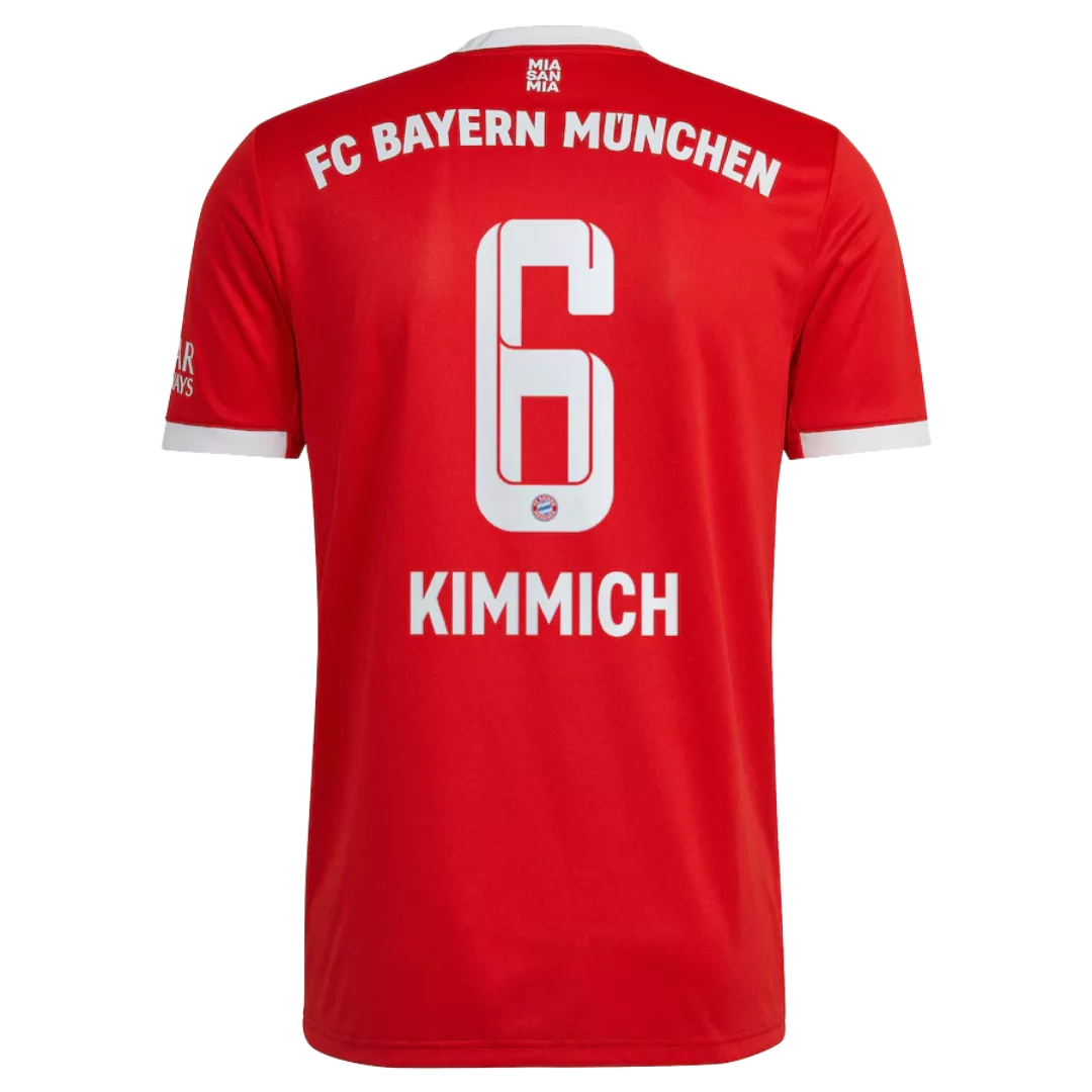 KIMMICH #6 Bayern Munich Football Shirt Home 2022/23