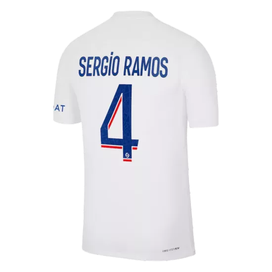 Authentic SERGIO RAMOS #4 PSG Football Shirt Third Away 2022/23 - bestfootballkits