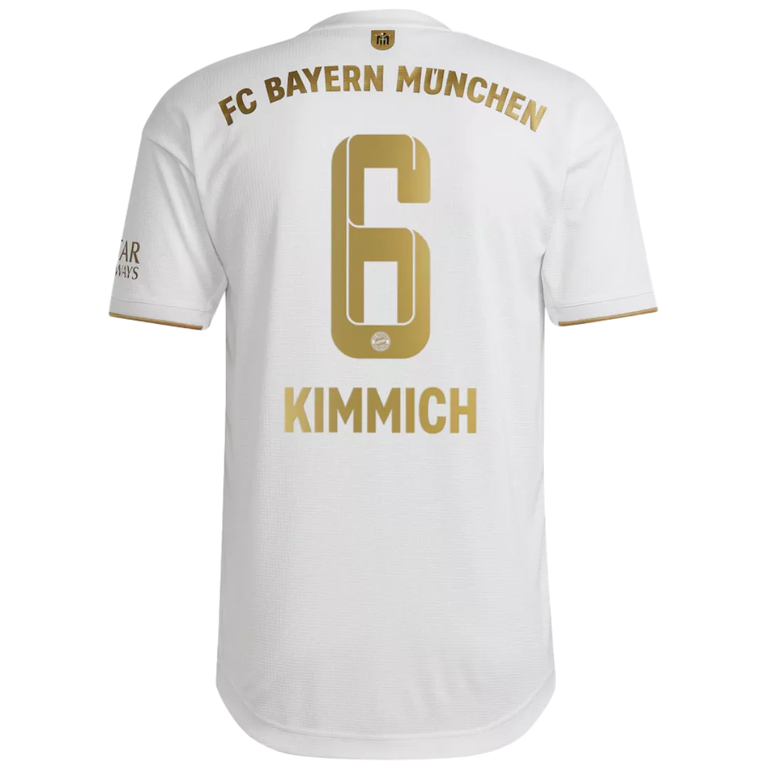 Authentic KIMMICH #6 Bayern Munich Football Shirt Away 2022/23