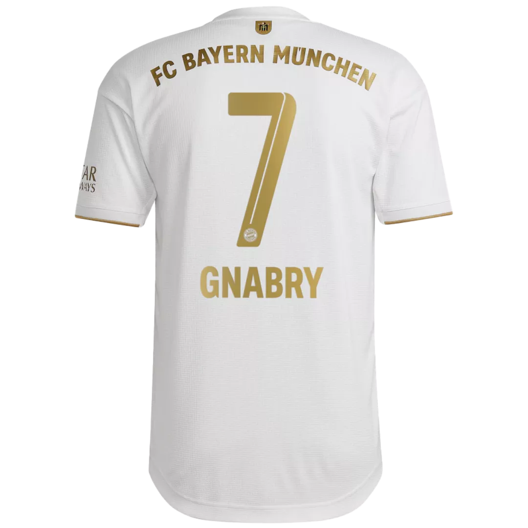 Authentic GNABRY #7 Bayern Munich Football Shirt Away 2022/23