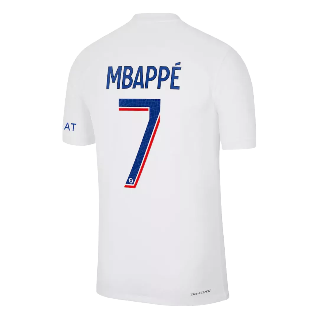 Authentic MBAPPÉ #7 PSG Football Shirt Third Away 2022/23