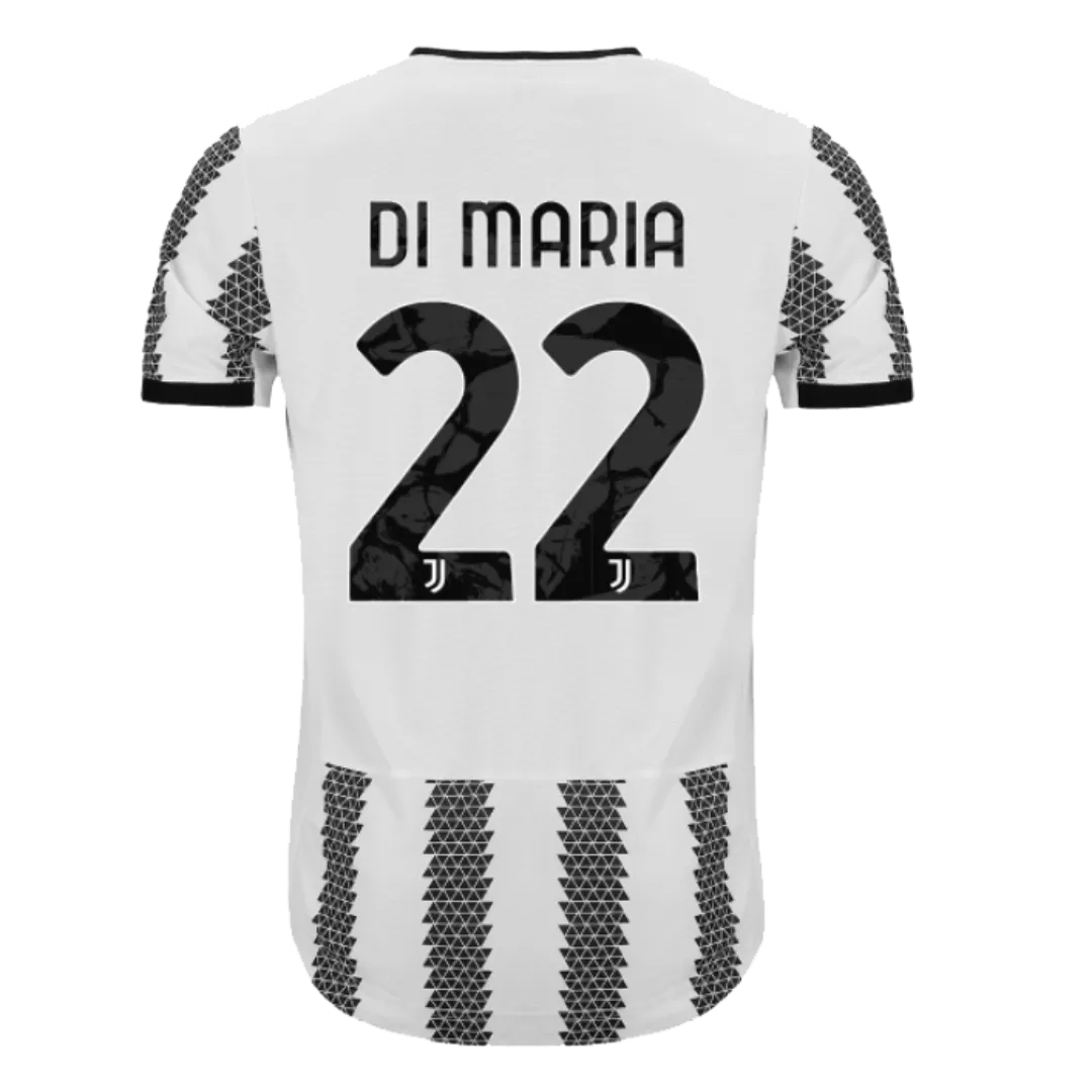 Authentic DI MARIA #22 Juventus Football Shirt Home 2022/23