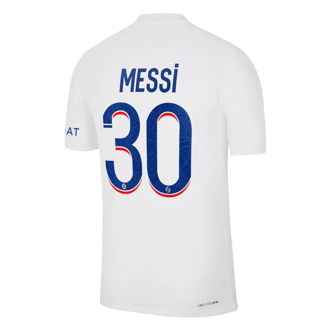 Authentic MESSI #30 PSG Football Shirt Third Away 2022/23
