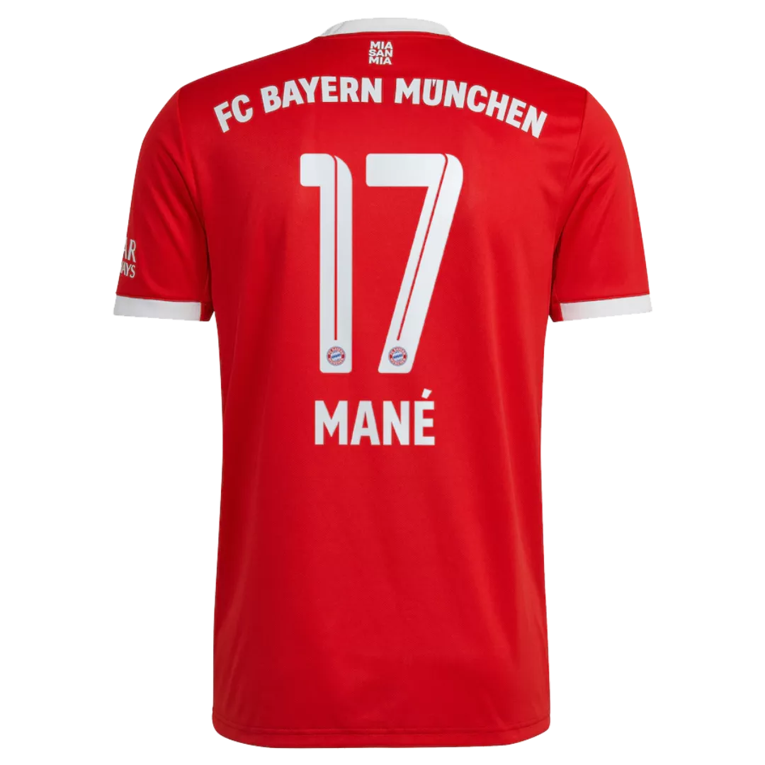 MANÉ #17 Bayern Munich Football Shirt Home 2022/23