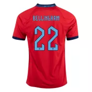 BELLINGHAM #22 England Football Shirt Away 2022 - bestfootballkits