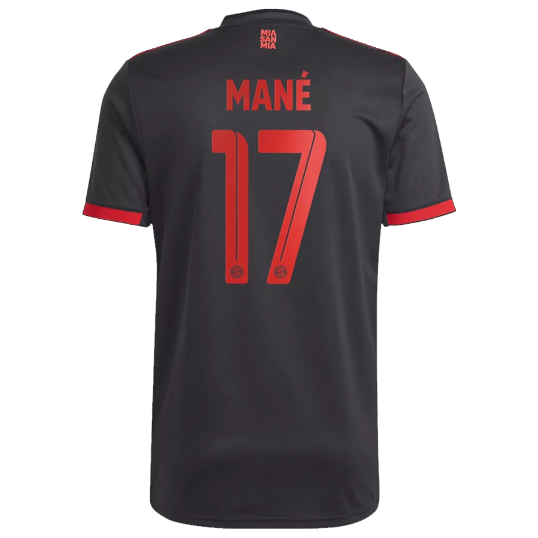 MANÉ #17 Bayern Munich Football Shirt Third Away 2022/23
