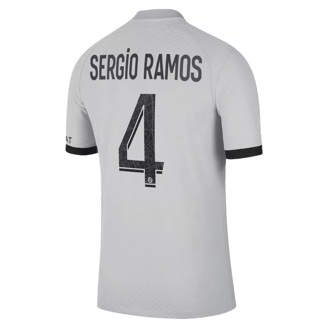 Authentic SERGIO RAMOS #4 PSG Football Shirt Away 2022/23