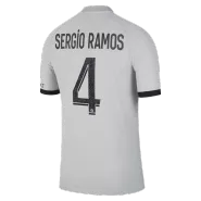 Authentic SERGIO RAMOS #4 PSG Football Shirt Away 2022/23 - bestfootballkits