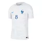 Authentic TCHOUAMENI #8 France Football Shirt Away 2022 - bestfootballkits
