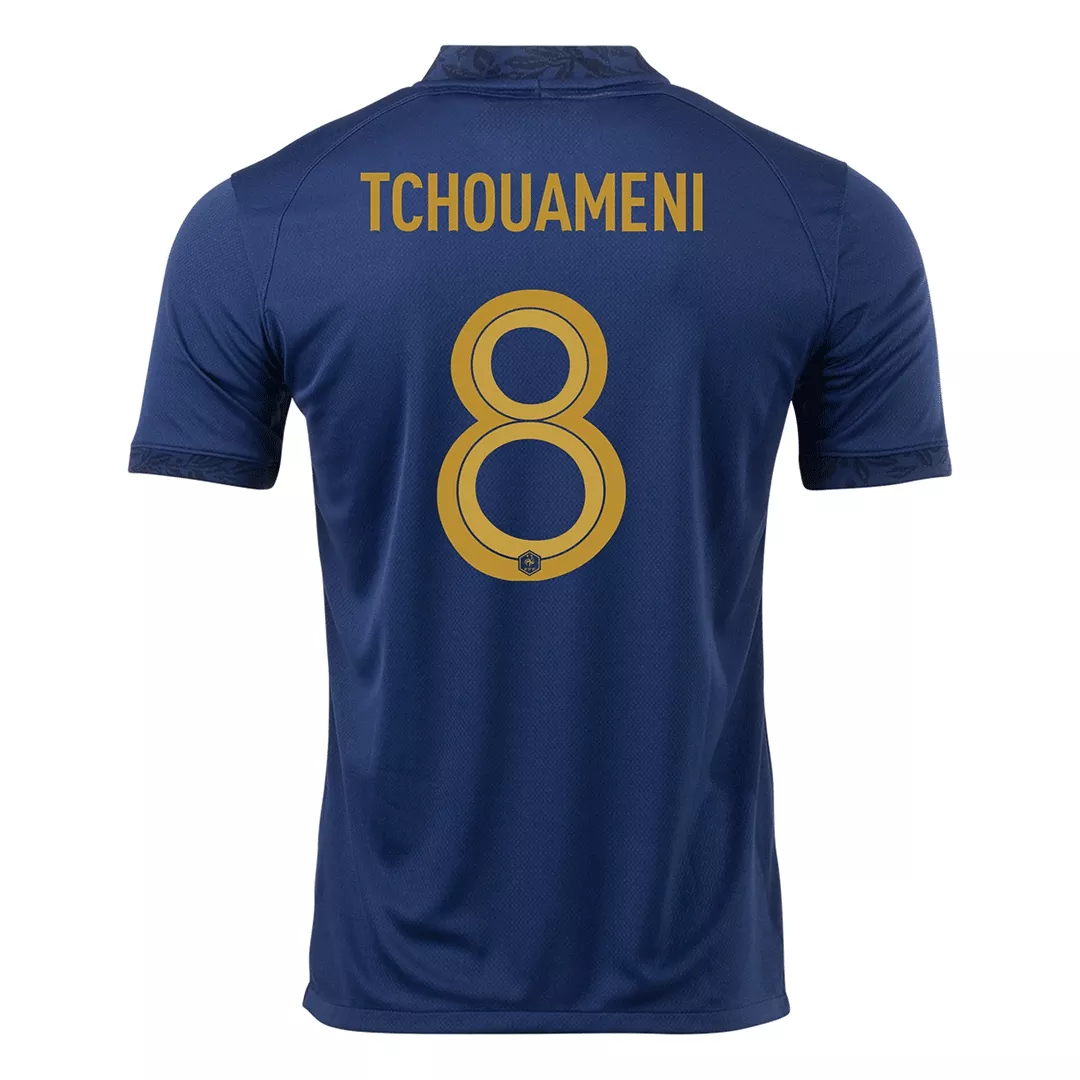 TCHOUAMENI #8 France Football Shirt Home 2022