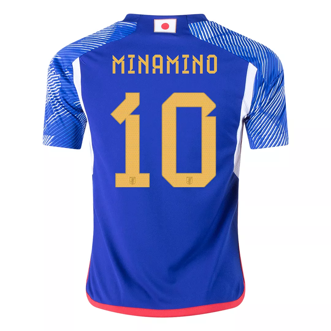 MINAMINO #10 Japan Football Shirt Home 2022