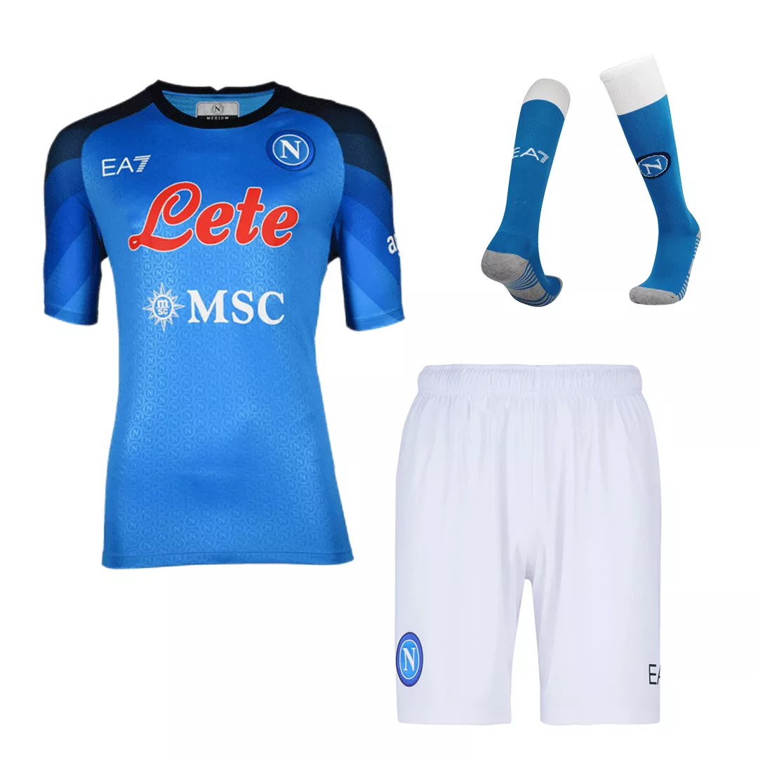 Napoli Football Kit (Shirt+Shorts+Socks) Home 2022/23