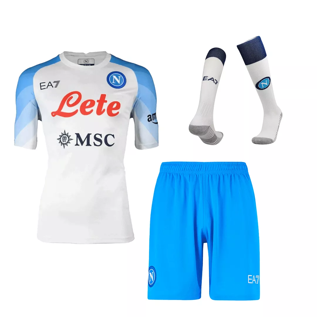 Napoli Football Kit (Shirt+Shorts+Socks) Away 2022/23