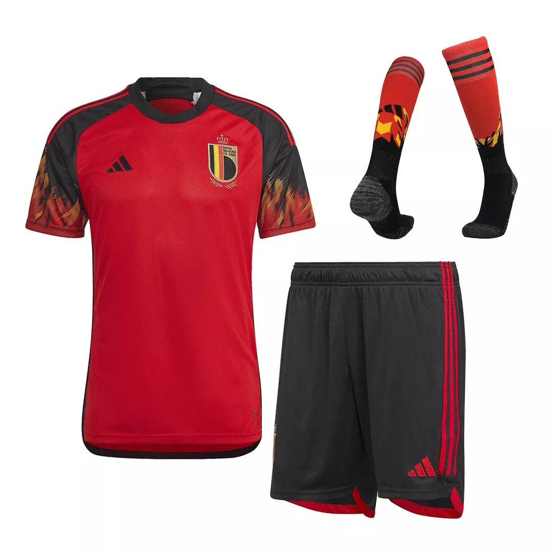 Belgium Football Kit (Shirt+Shorts+Socks) Home 2022