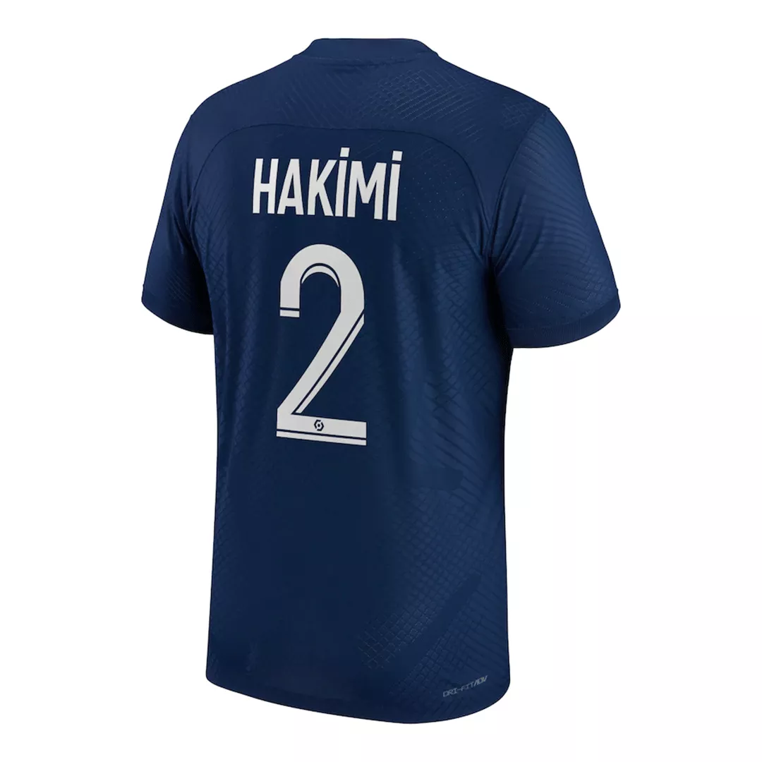 Authentic HAKIMI #2 PSG Football Shirt Home 2022/23