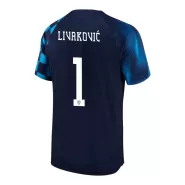 LIVAKOVIĆ #1 Croatia Football Shirt Away 2022 - bestfootballkits