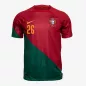 G.RAMOS #26 Portugal Football Shirt Home 2022 - bestfootballkits