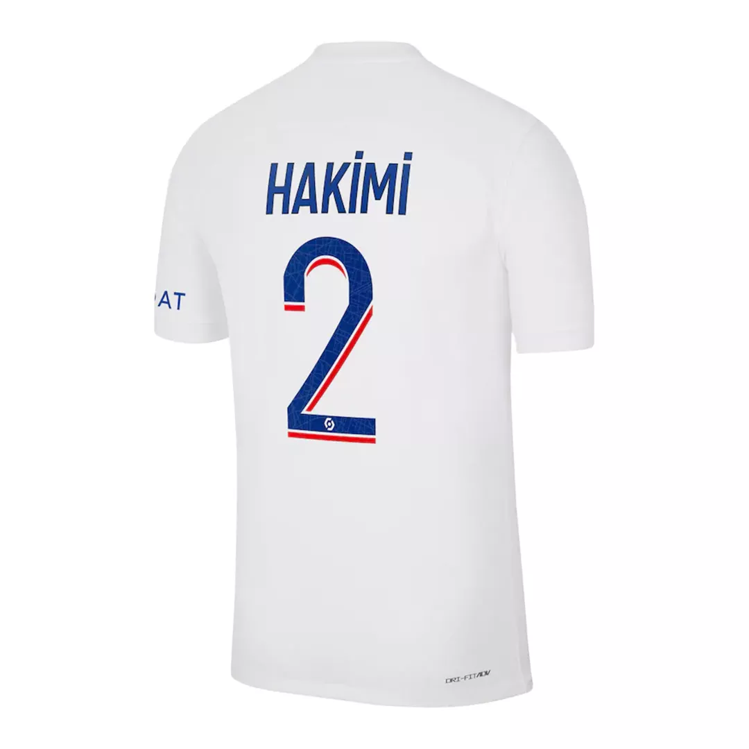Authentic HAKIMI #2 PSG Football Shirt Third Away 2022/23